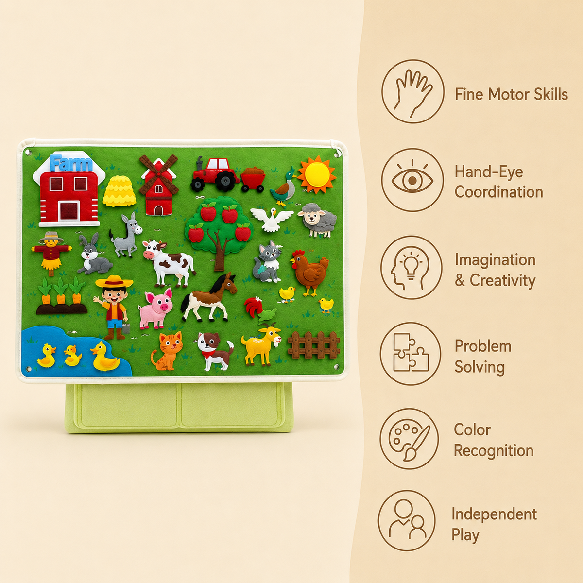 Montessori Farm Animal Story Board Montessori Nation