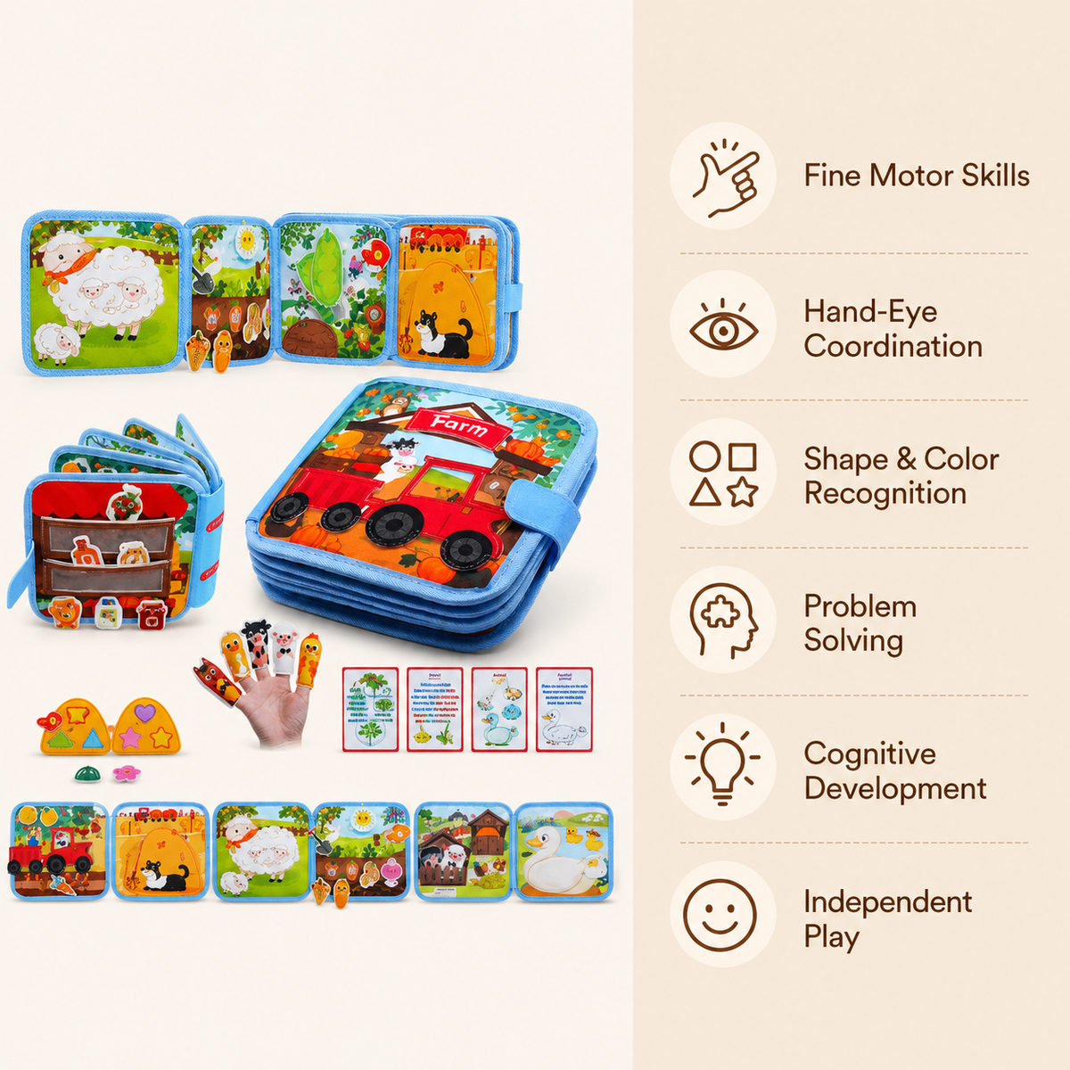 Montessori Farm Busy Book Montessori Nation