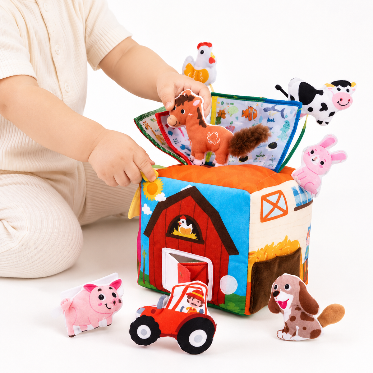 Montessori Farm Sensory Cube Montessori Nation
