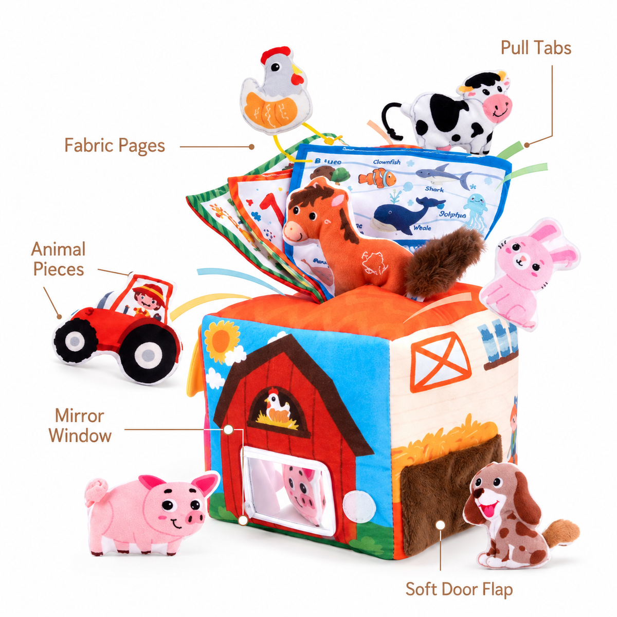 Montessori Farm Sensory Cube Montessori Nation
