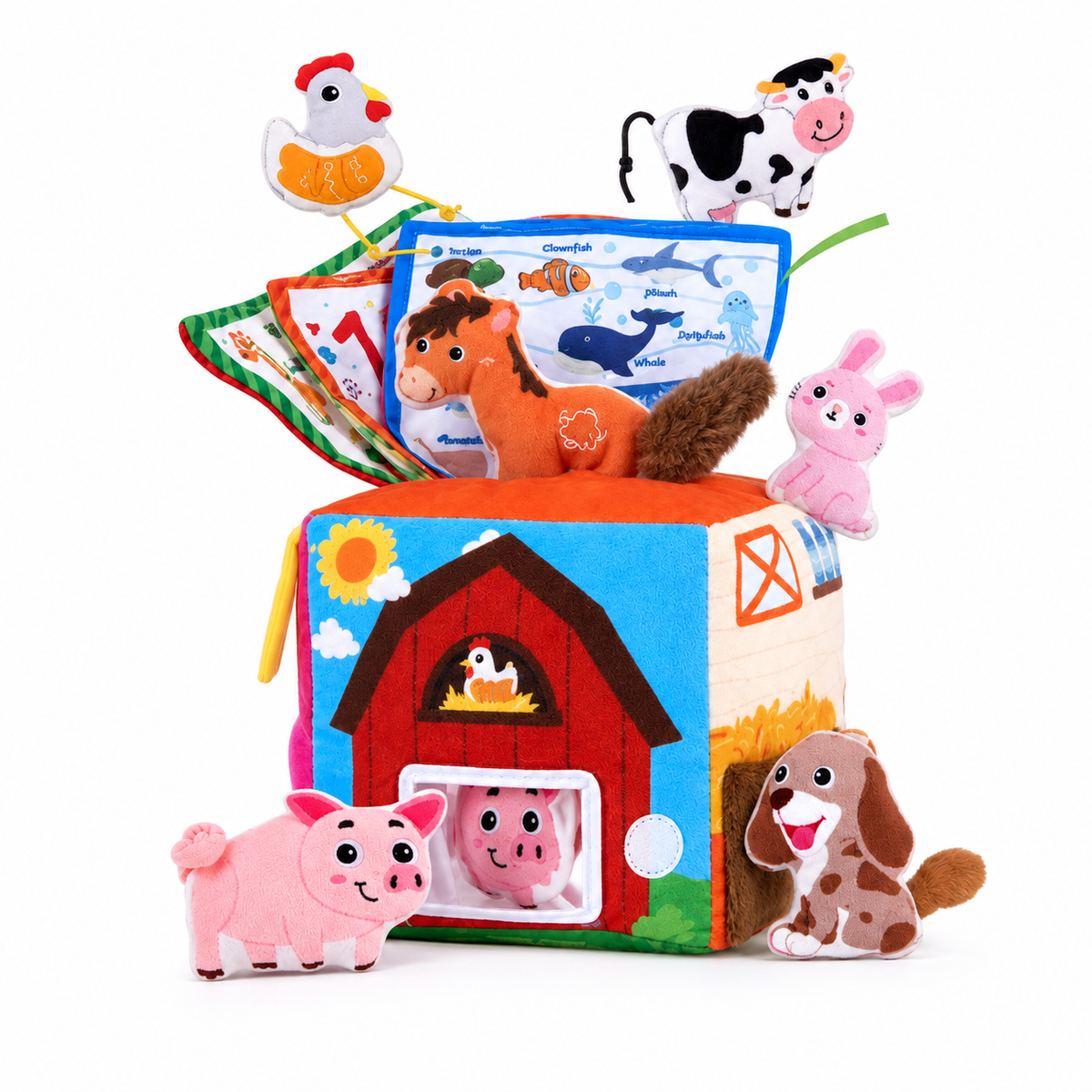 Montessori Farm Sensory Cube Montessori Nation