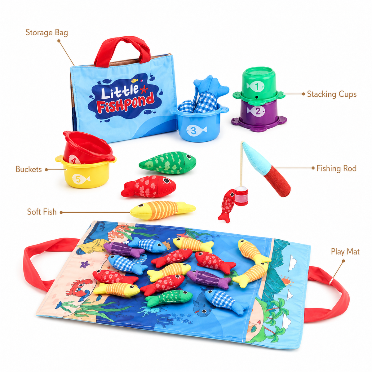 Montessori Fishing Toy Set Montessori Nation