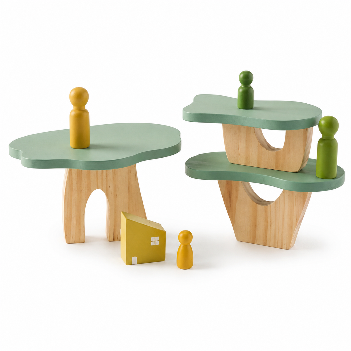 Montessori Forest Stacking Toy Montessori Nation