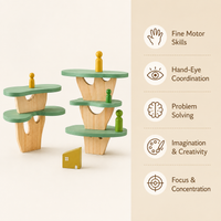 Montessori Forest Stacking Toy Montessori Nation