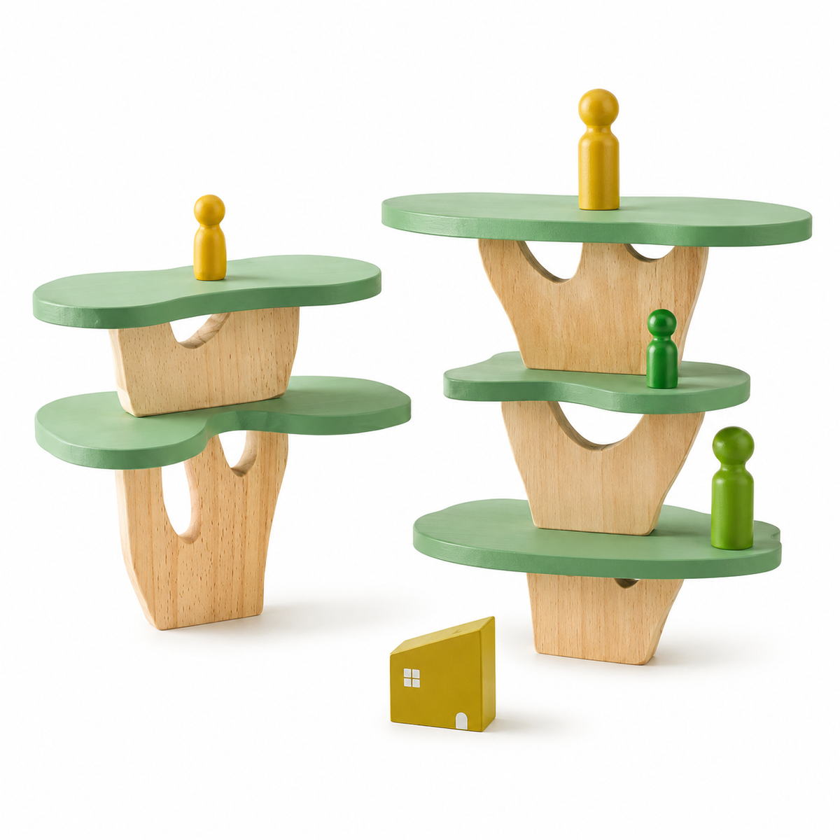 Montessori Forest Stacking Toy Montessori Nation