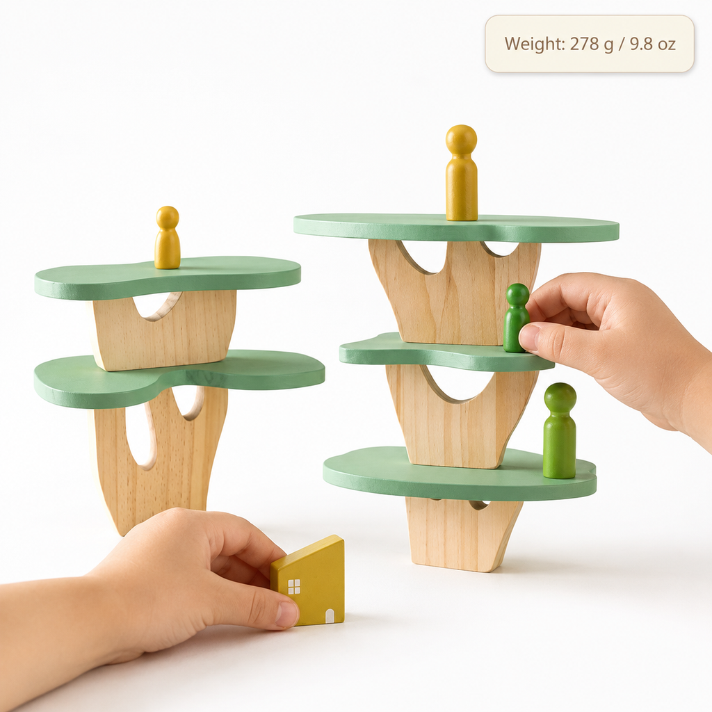 Montessori Forest Stacking Toy Montessori Nation