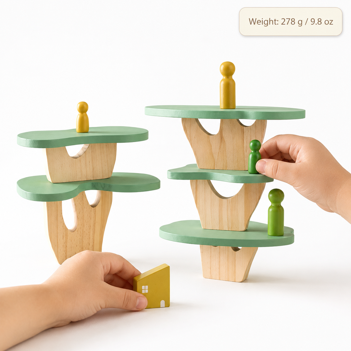 Montessori Forest Stacking Toy Montessori Nation