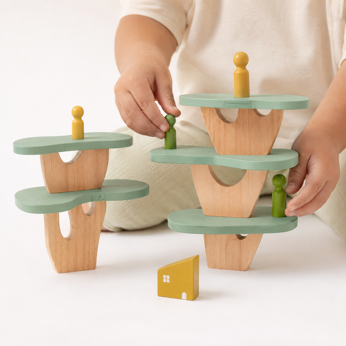 Montessori Forest Stacking Toy Montessori Nation