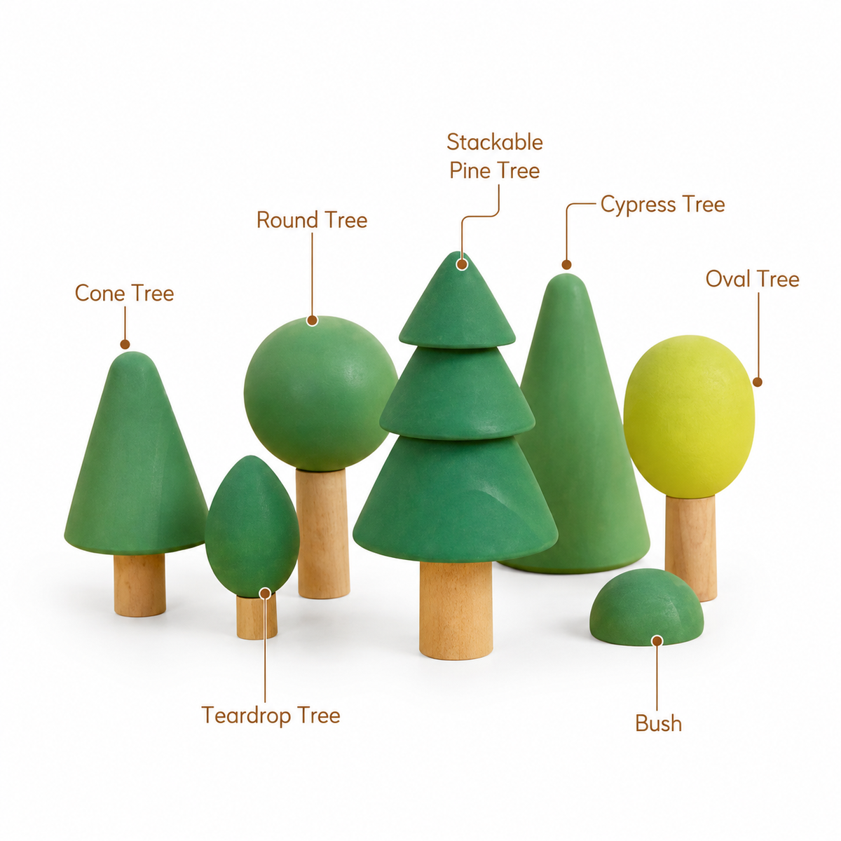 Montessori Forest Tree Set Montessori Nation