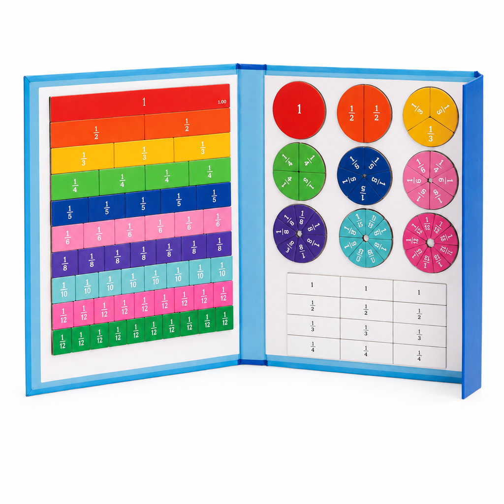 Montessori Fraction Learning Board Montessori Nation