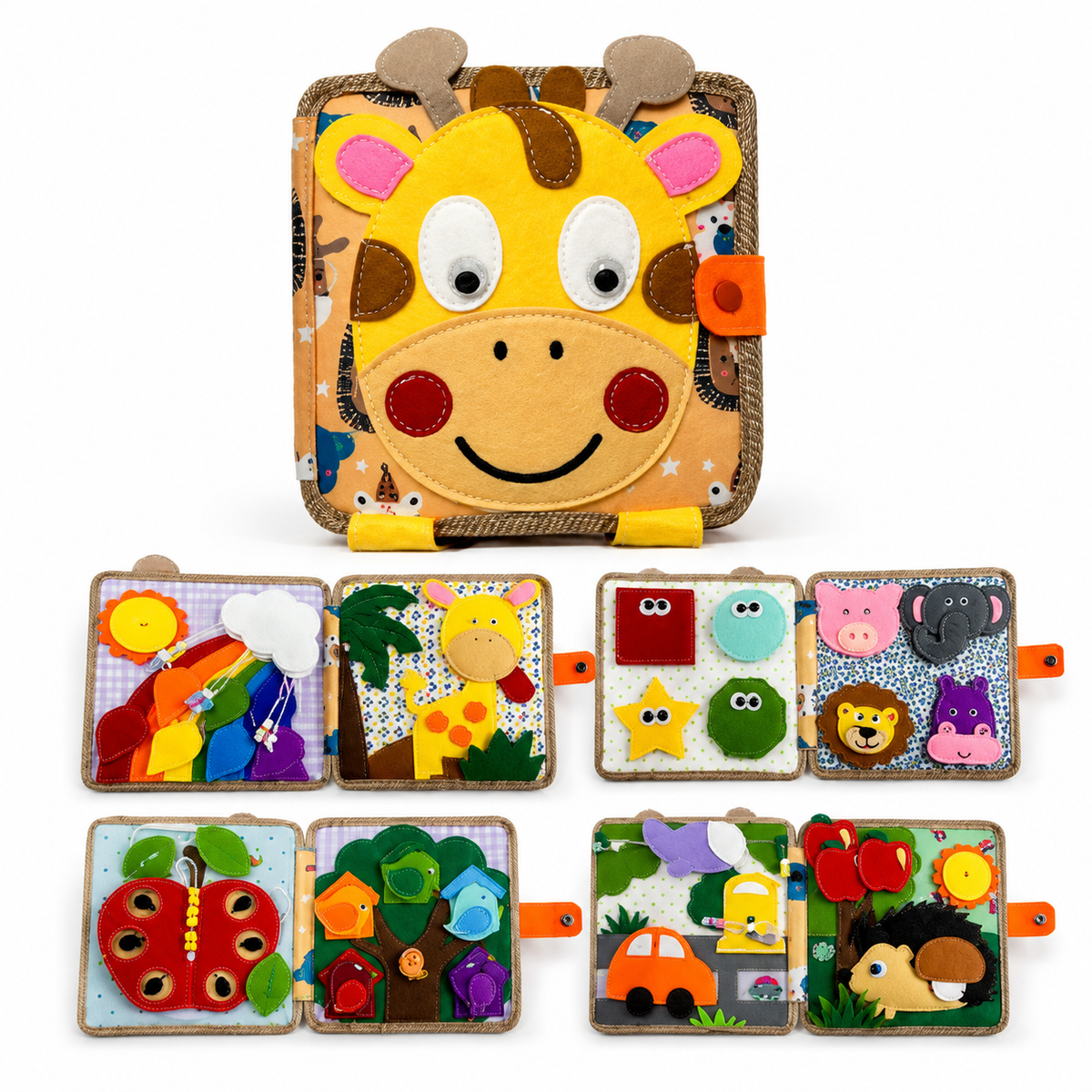 Montessori Giraffe Busy Board Montessori Nation