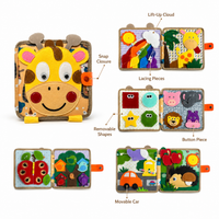 Montessori Giraffe Busy Board Montessori Nation