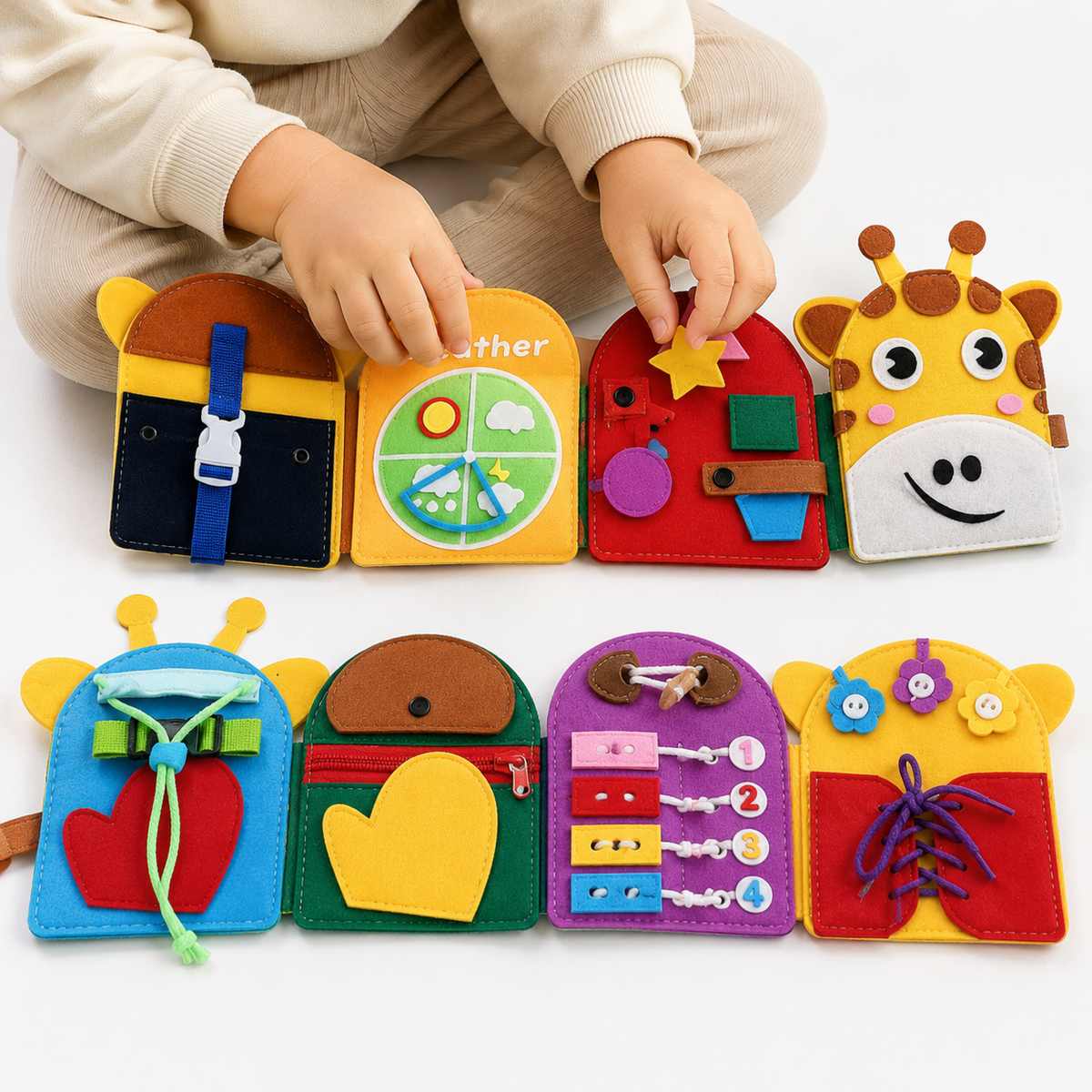 Montessori Giraffe Busy Board Montessori Nation