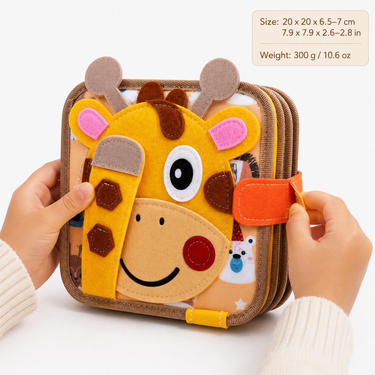 Montessori Giraffe Busy Book Montessori Nation