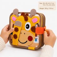 Montessori Giraffe Busy Book Montessori Nation
