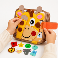 Montessori Giraffe Busy Book Montessori Nation