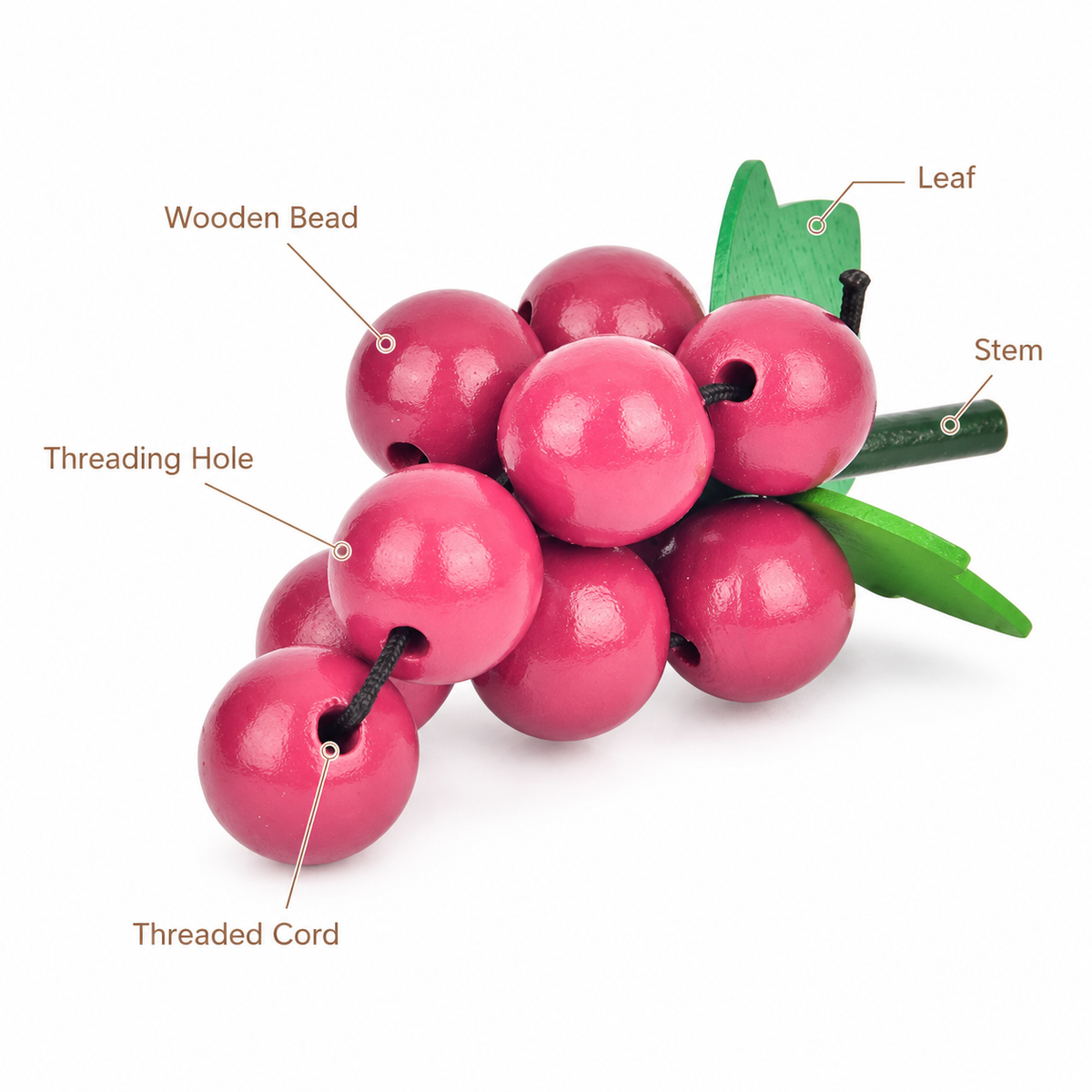 Montessori Grape Toy Montessori Nation
