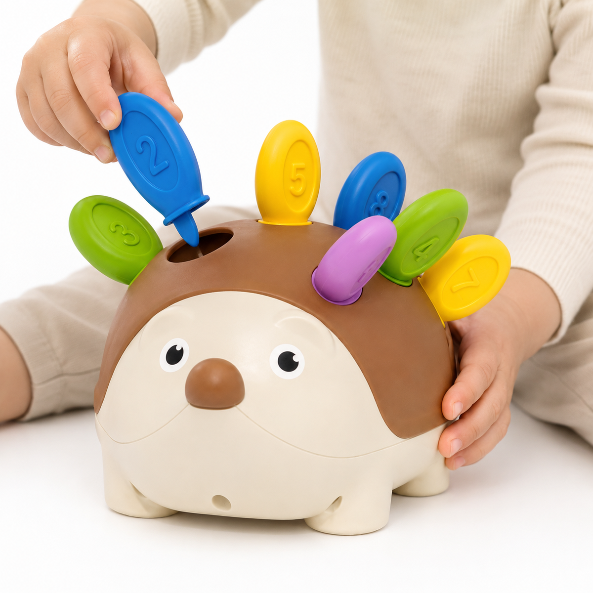 Montessori Hedgehog Counting Toy Montessori Nation