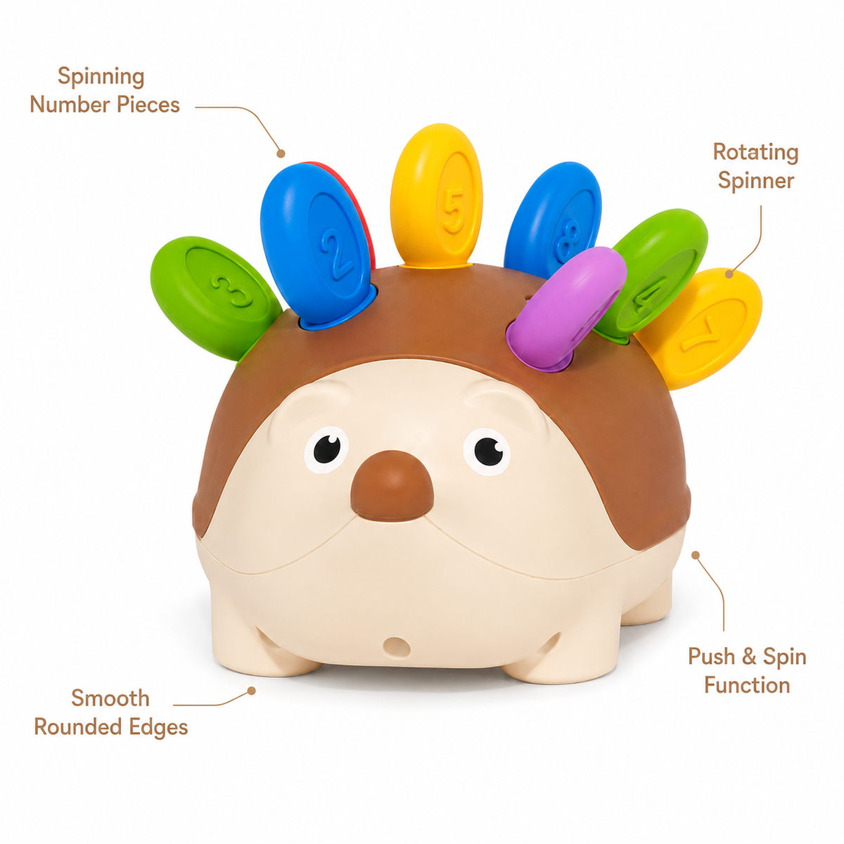 Montessori Hedgehog Counting Toy Montessori Nation