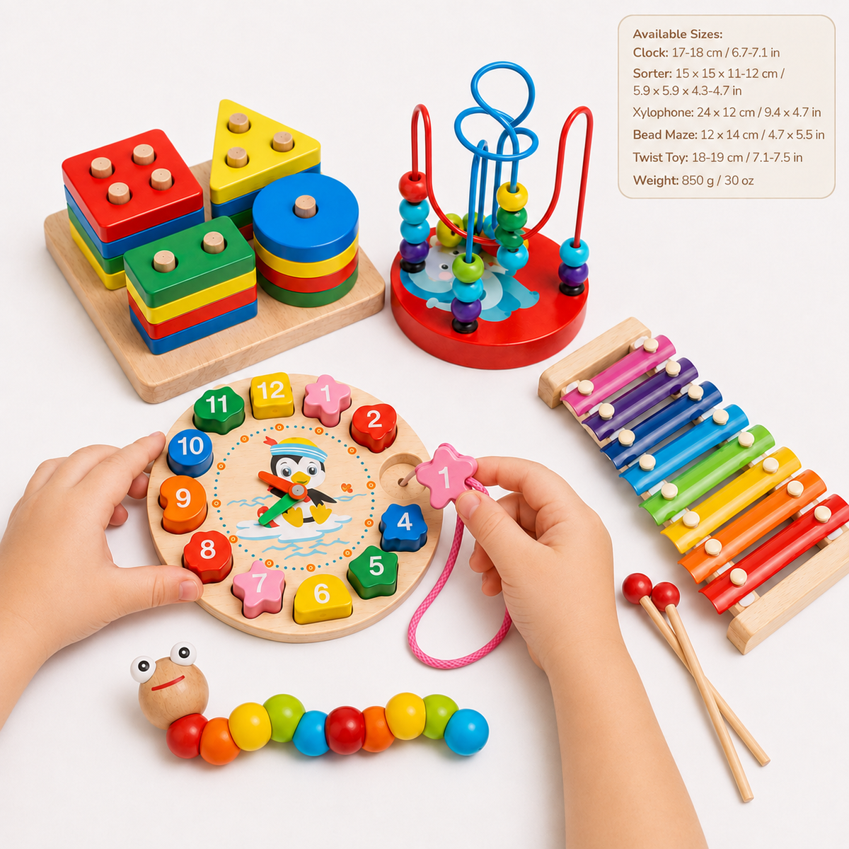 Montessori Learning Toy Set Montessori Nation