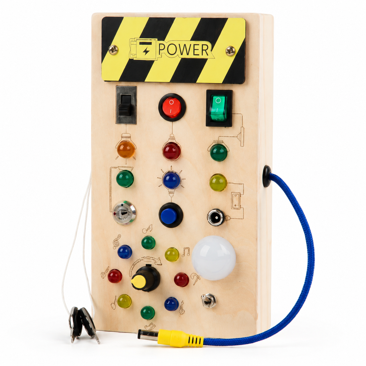 Montessori Light Switch Busy Board Montessori Nation