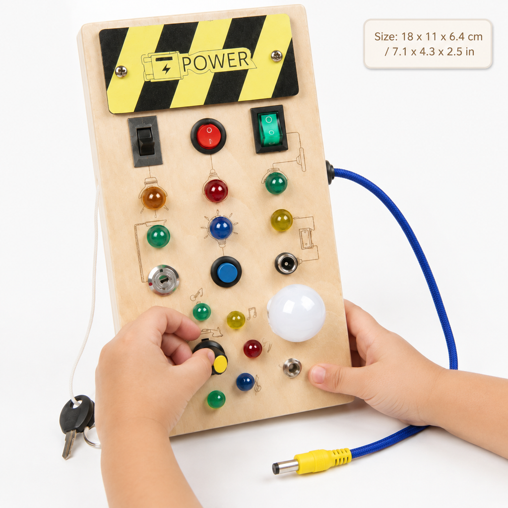 Montessori Light Switch Busy Board Montessori Nation