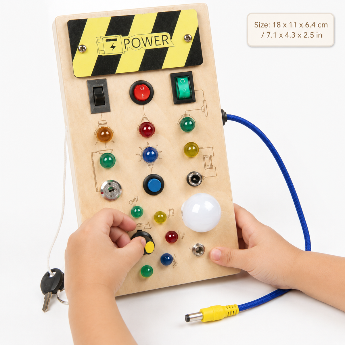 Montessori Light Switch Busy Board Montessori Nation