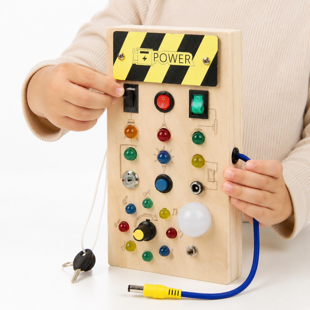 Montessori Light Switch Busy Board Montessori Nation