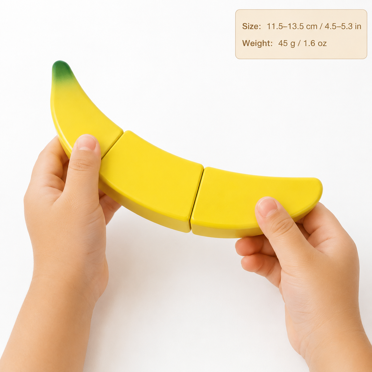 Montessori Magnetic Banana Cutting Toy Montessori Nation
