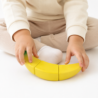 Montessori Magnetic Banana Cutting Toy Montessori Nation