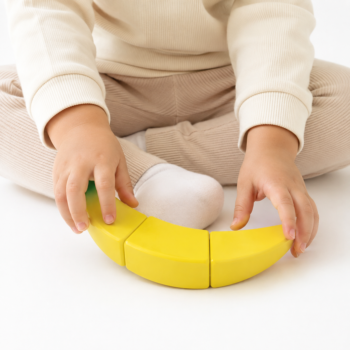 Montessori Magnetic Banana Cutting Toy Montessori Nation