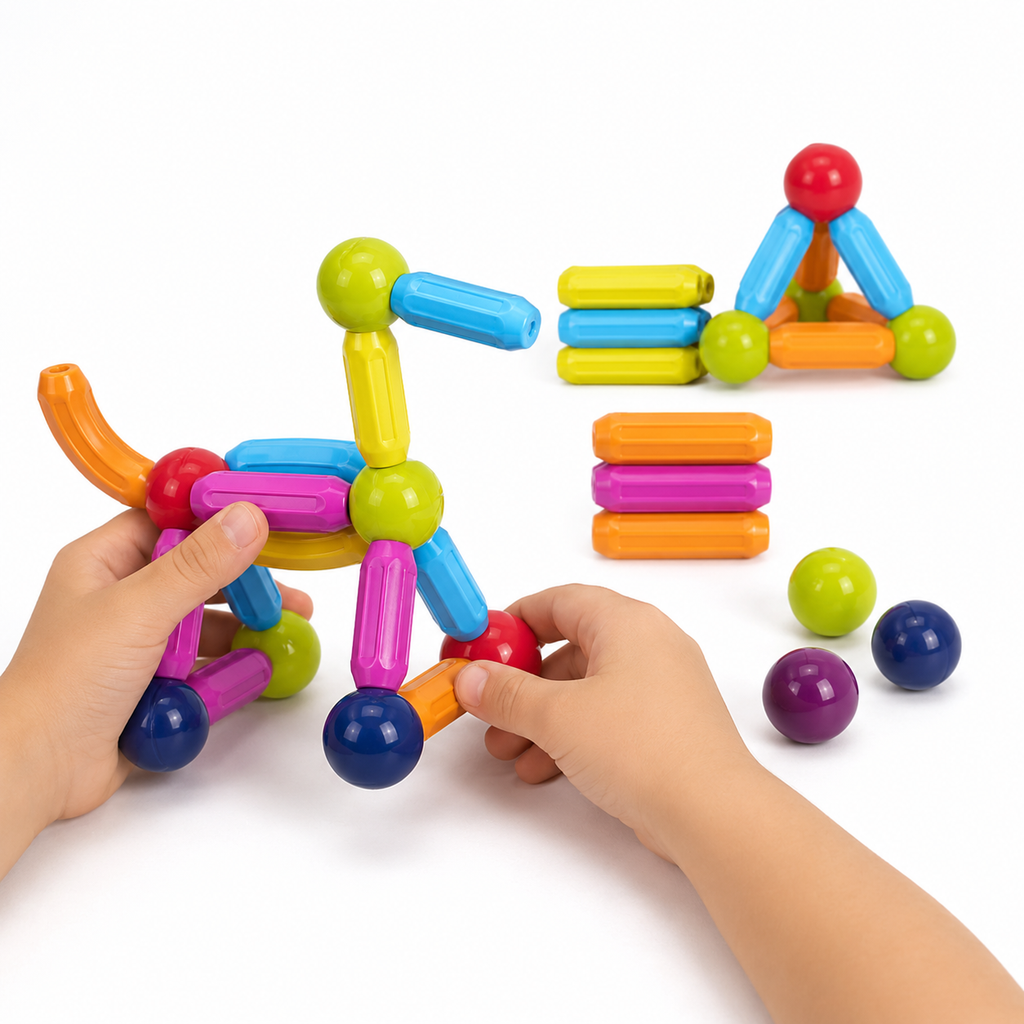 Montessori Magnetic Building Set Montessori Nation