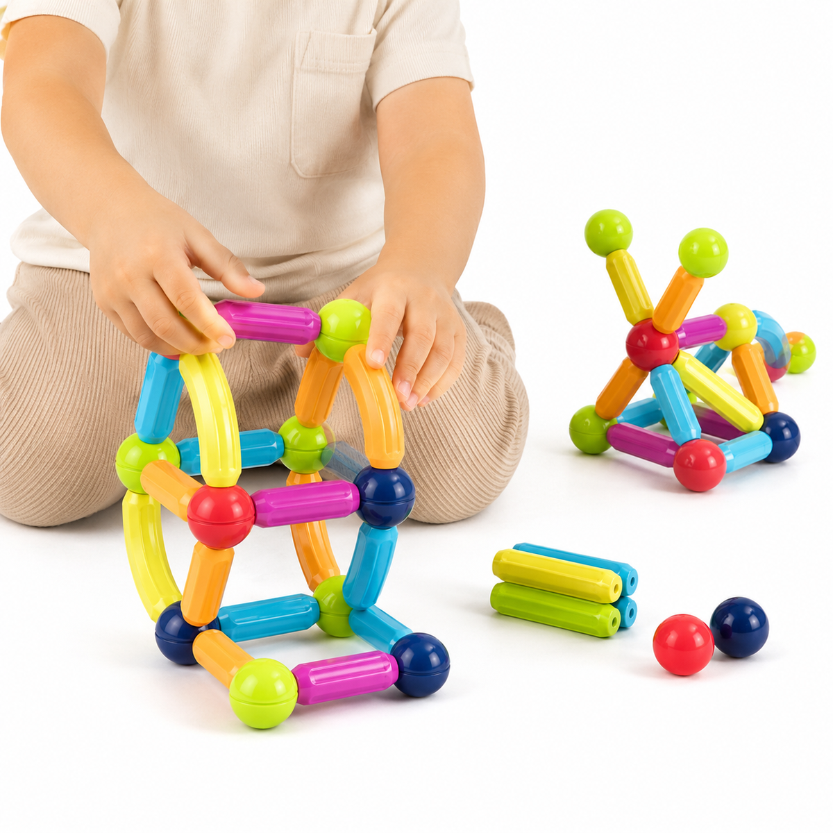 Montessori Magnetic Building Set Montessori Nation
