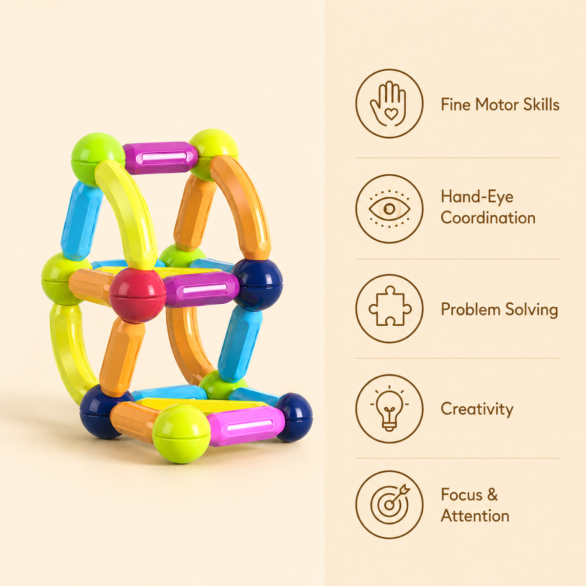 Montessori Magnetic Building Set Montessori Nation