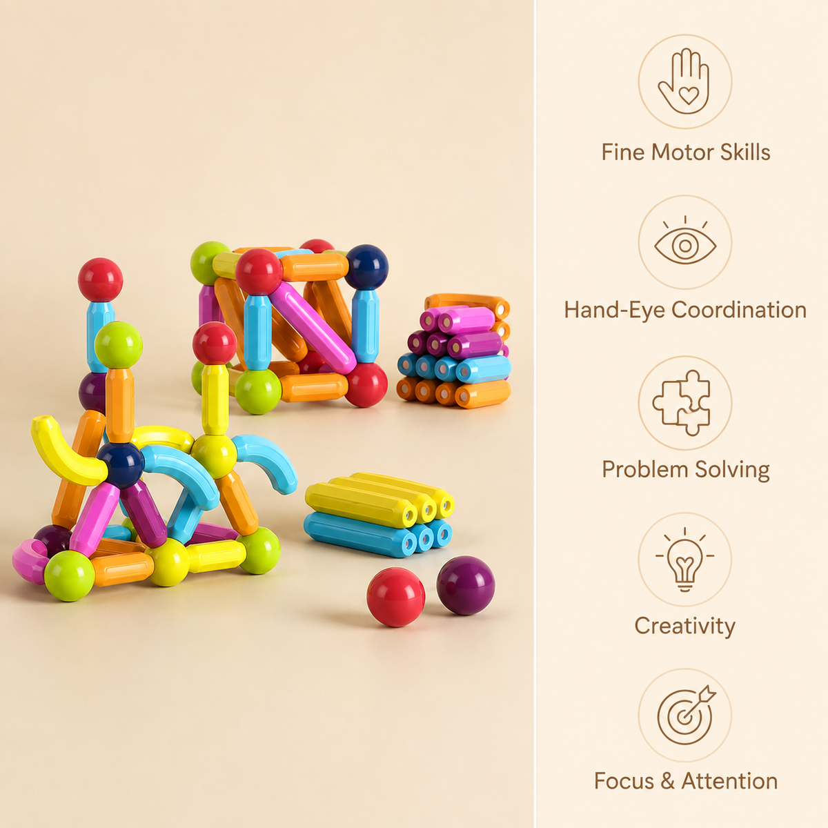 Montessori Magnetic Building Set Montessori Nation