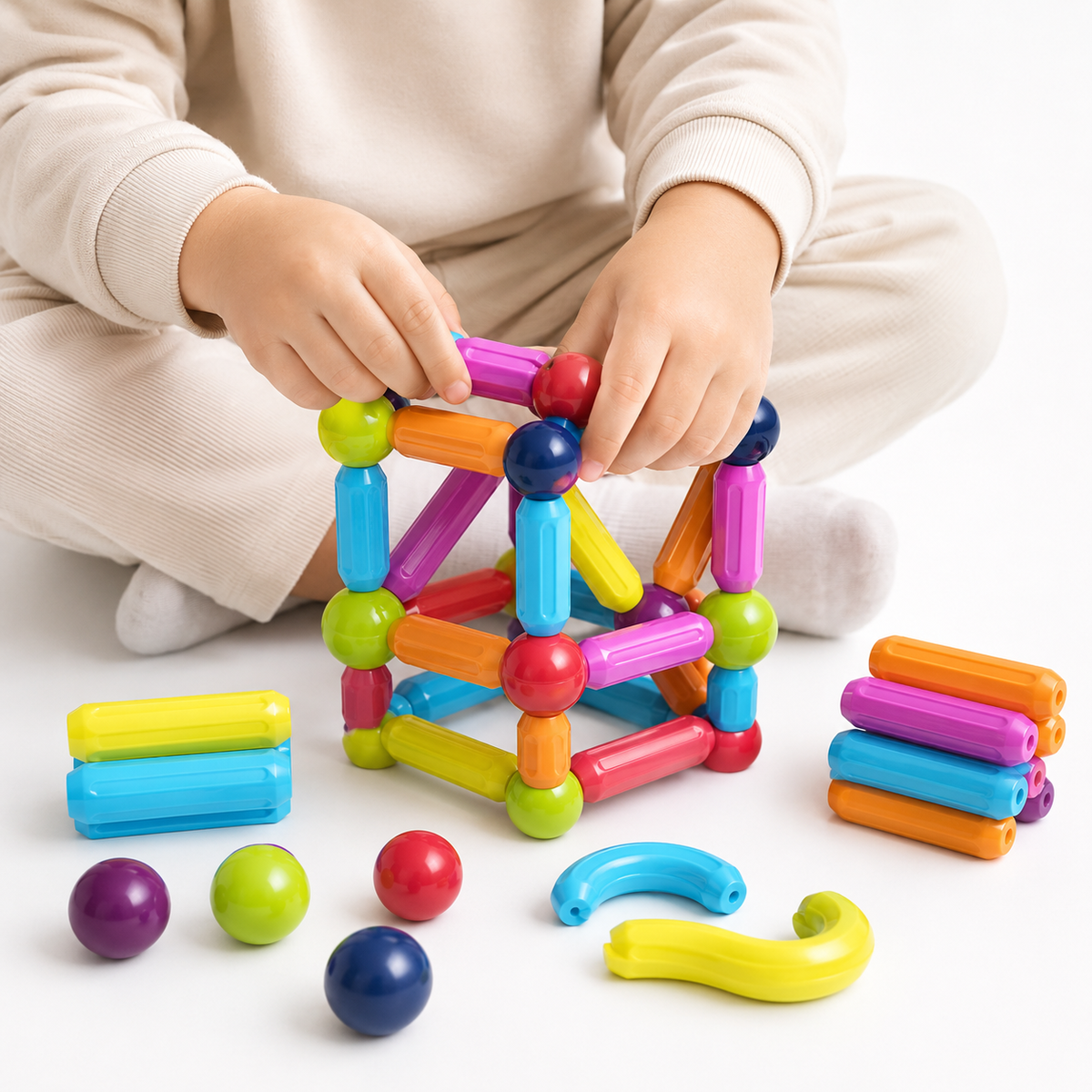 Montessori Magnetic Building Set Montessori Nation