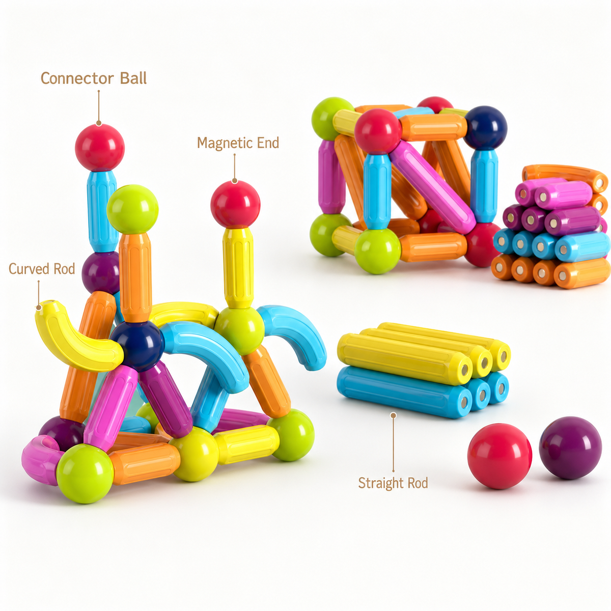Montessori Magnetic Building Set Montessori Nation