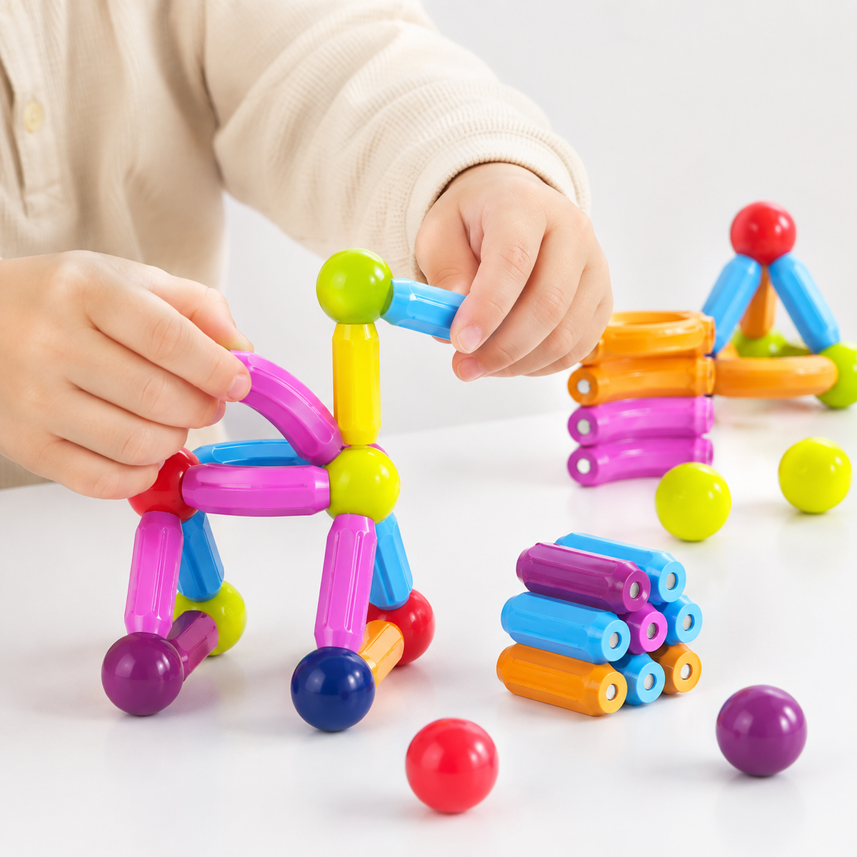 Montessori Magnetic Building Set Montessori Nation