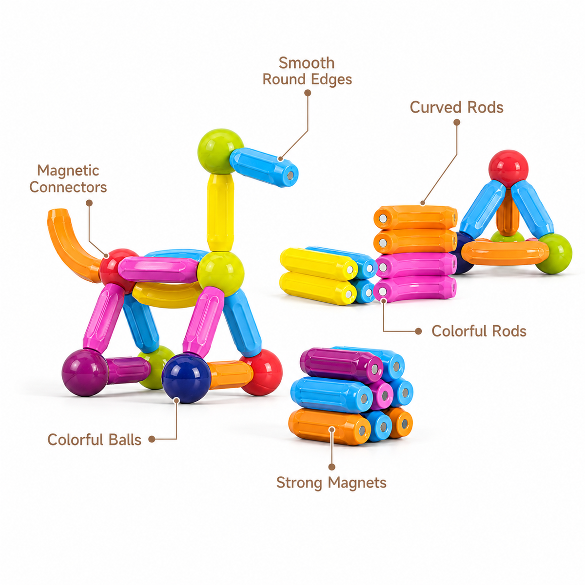Montessori Magnetic Building Set Montessori Nation