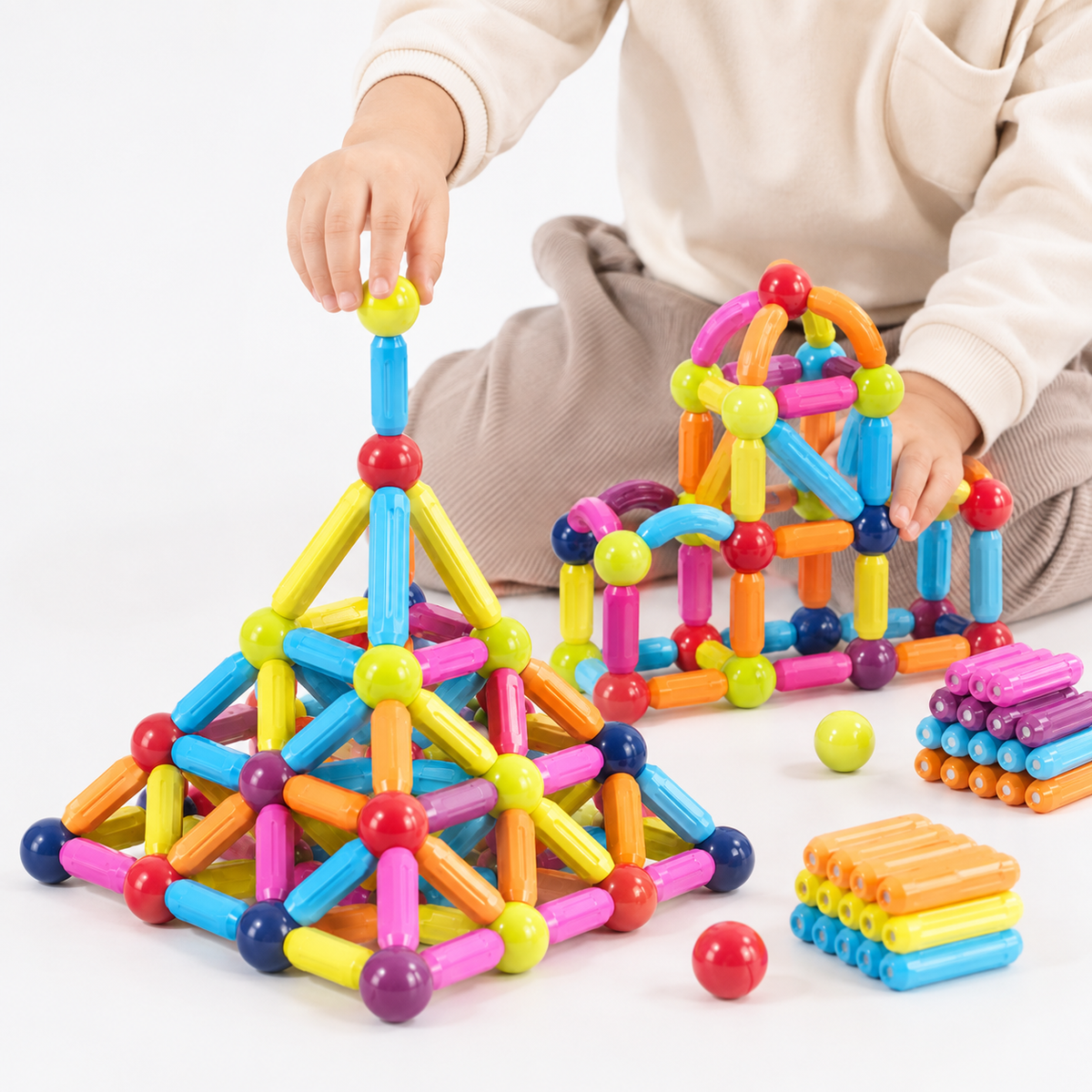 Montessori Magnetic Building Set Montessori Nation