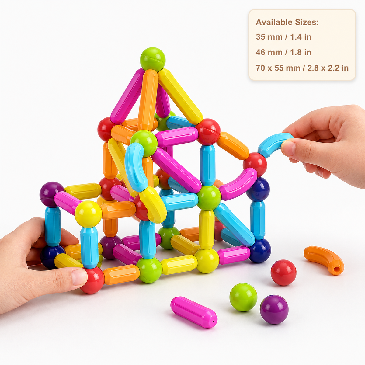 Montessori Magnetic Building Set Montessori Nation