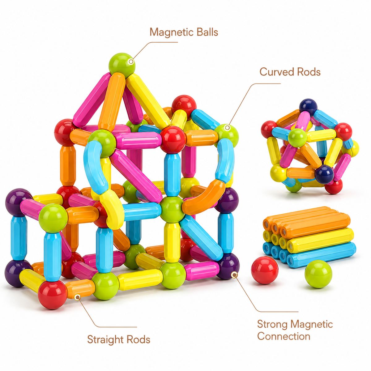 Montessori Magnetic Building Set Montessori Nation