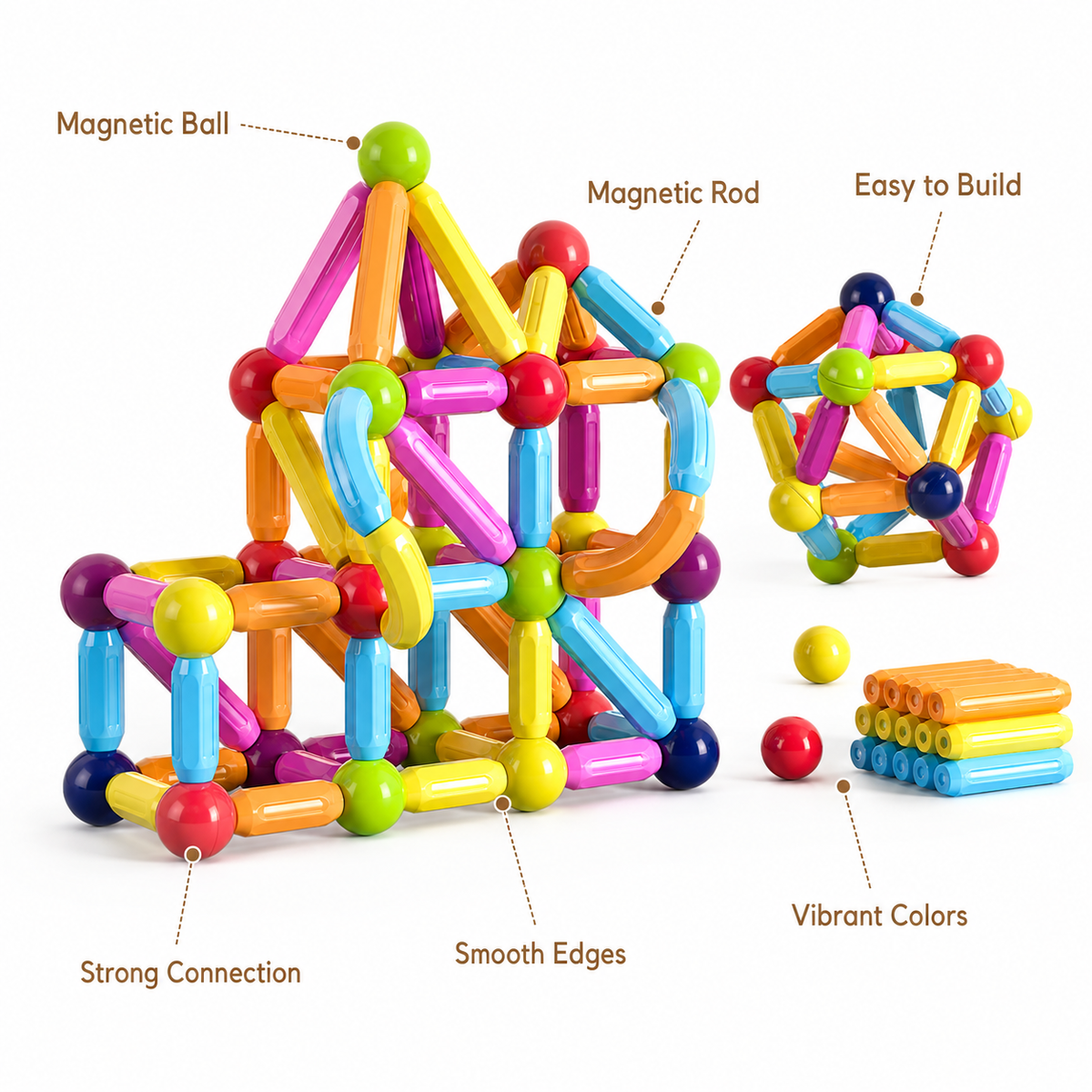 Montessori Magnetic Building Set Montessori Nation