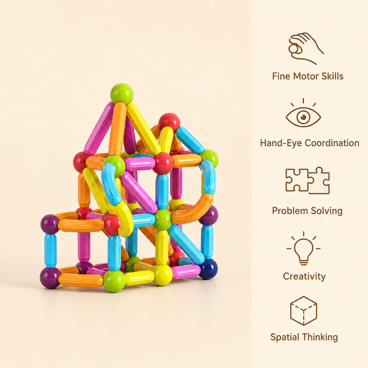Montessori Magnetic Building Set Montessori Nation