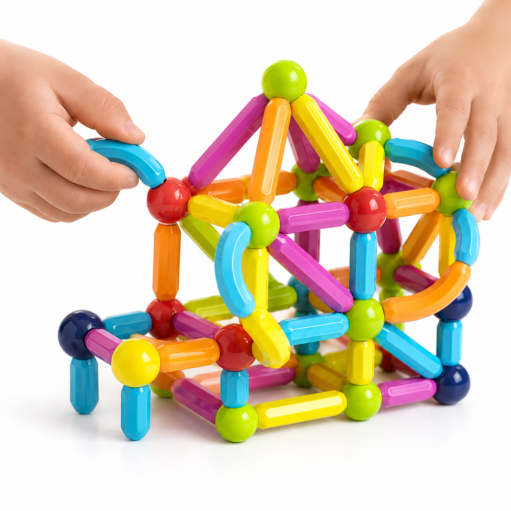 Montessori Magnetic Building Set Montessori Nation