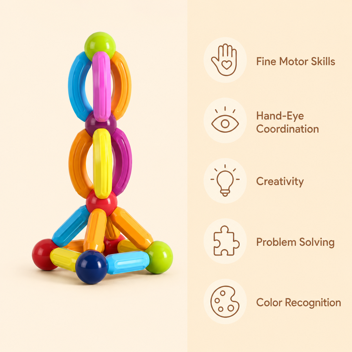 Montessori Magnetic Building Set Montessori Nation