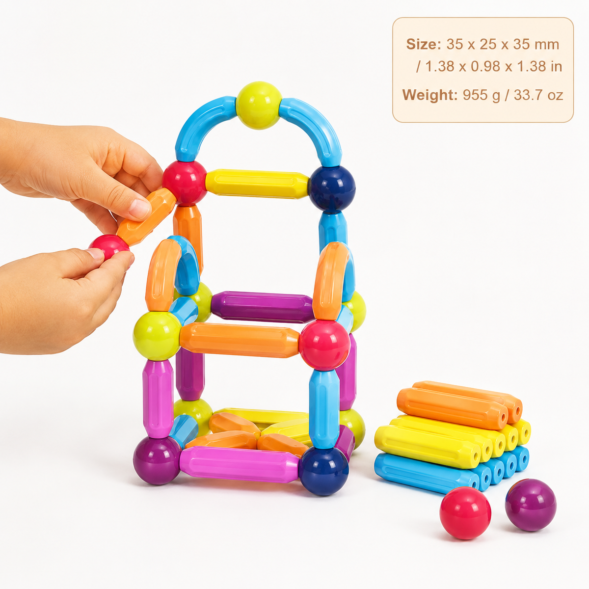 Montessori Magnetic Construction Set Montessori Nation