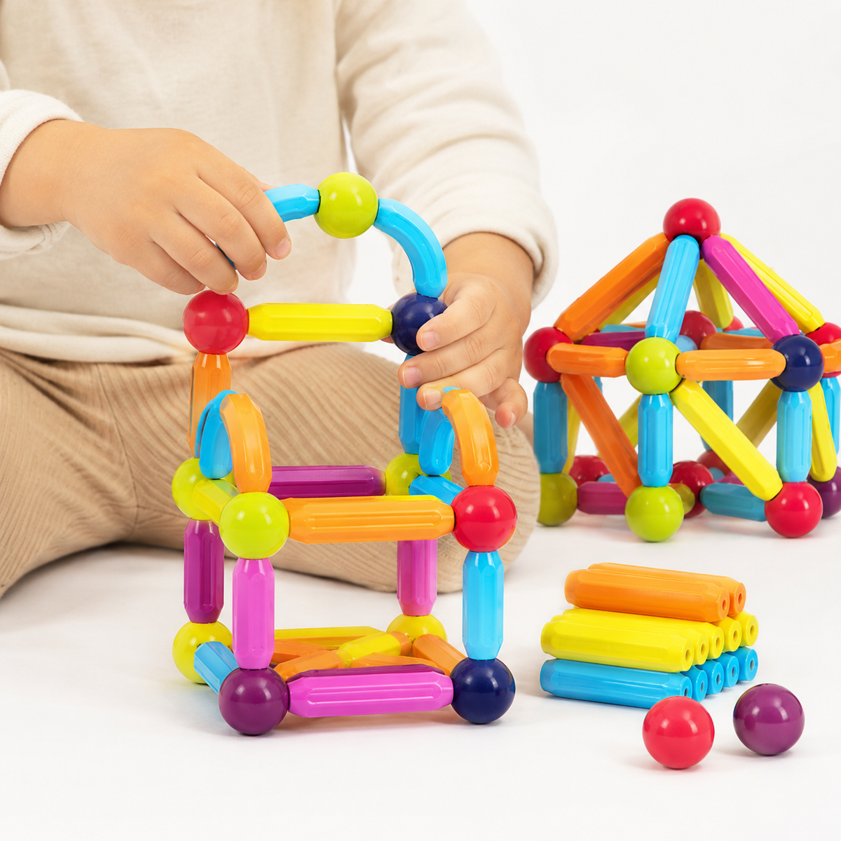 Montessori Magnetic Construction Set Montessori Nation