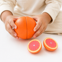 Montessori Magnetic Orange Cutting Toy Montessori Nation