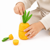 Montessori Magnetic Pineapple Toy Montessori Nation